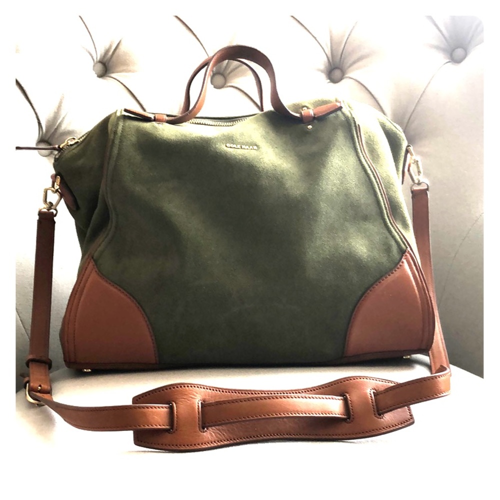 Cole Haan weekender bag. Used only once!
